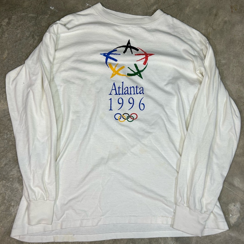 Mens 1996 Atlanta Olympics vintage shirt